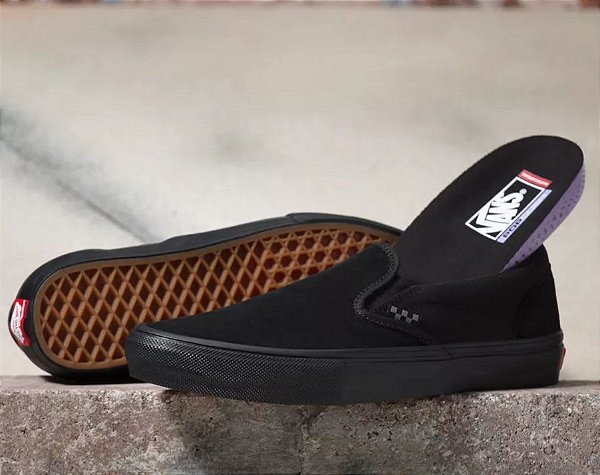 TÊNIS VANS SKATE SLIP-ON PRETO