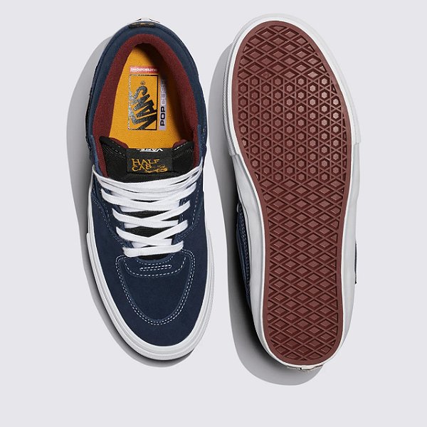 Tênis Skate Half Cab Navy Burgundy