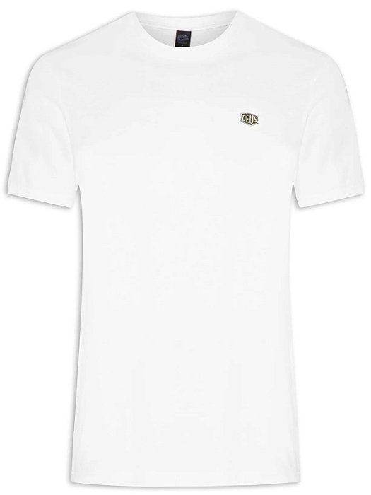 Camiseta Deus Ex Machina Masculina Shield Standard - Off White