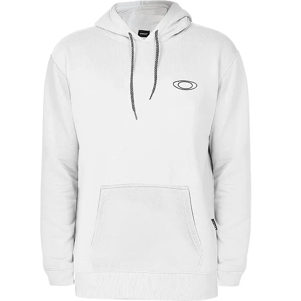 Moletom Oakley Ellipse Hoodie White - Branco