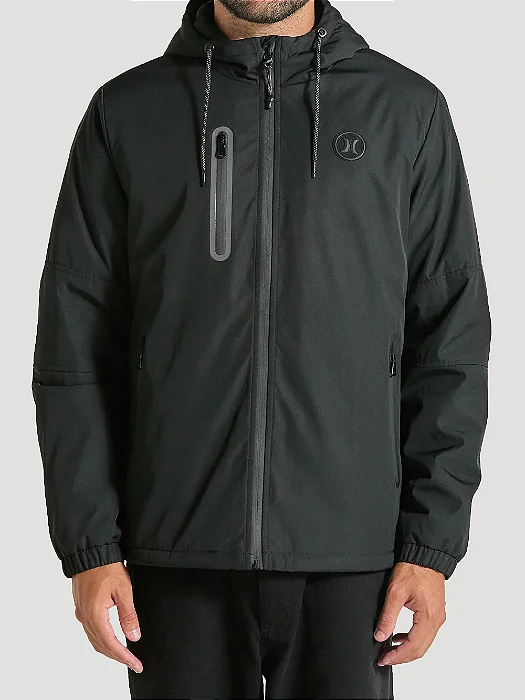 Jaqueta Pesada Com Forro Em Sherpa Preta Hurley Frost