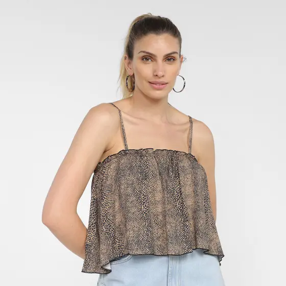 Blusa Volcom Snakedown Feminina