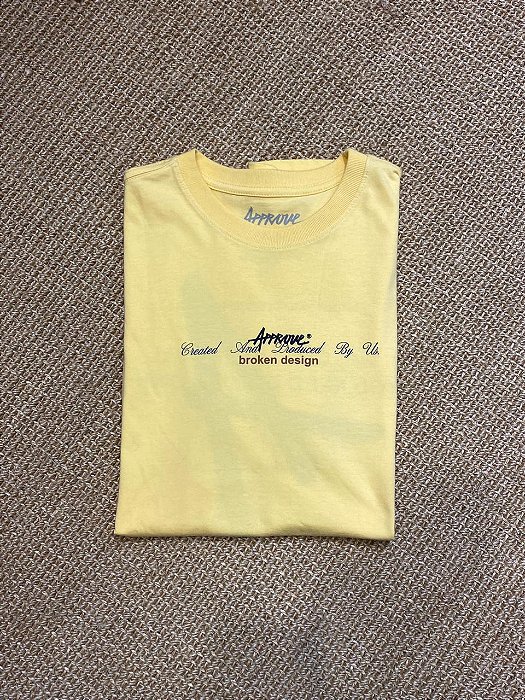 Camiseta Approve Amarela