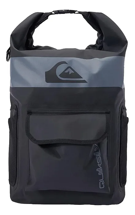 Mochila Quiksilver Sea Stash Mid 28l Sm24 Preto Tamanho Único
