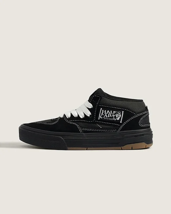 tênis skate half cab wafflecup black asphalt