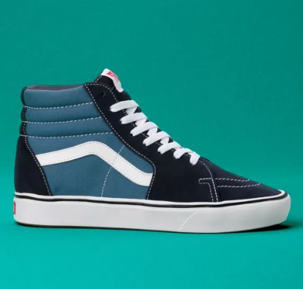 vans sk8hi navy