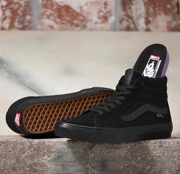 TÊNIS VANS SKATE SK8-HI BLACK