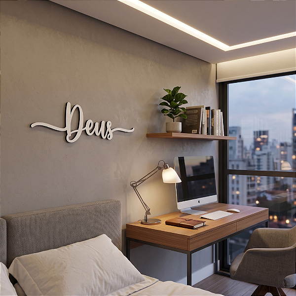 Escultura de Parede Abstrata | Travessia - Painel Decorativo em MDF