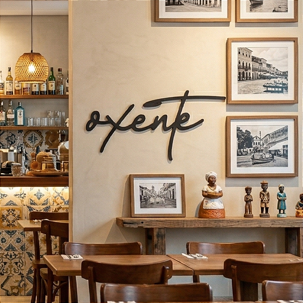“Oxente” - Palavra de Parede em MDF Premium