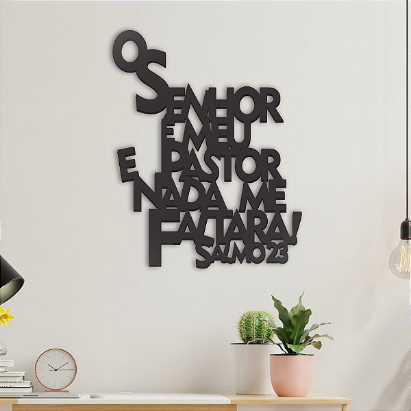 salmo 23 o senhor e meu pastor e nada me faltará