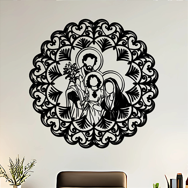 "Sagrada Família" - Peça Decorativa em MDF Premium