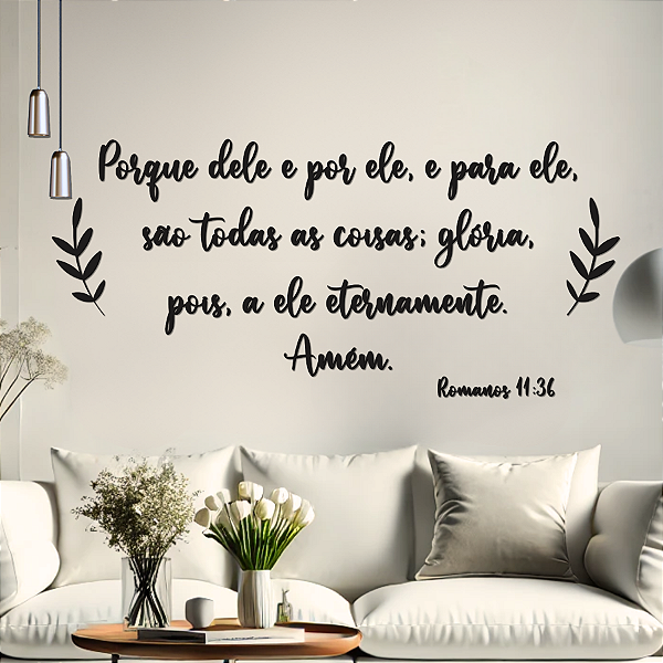 Romanos 11:36