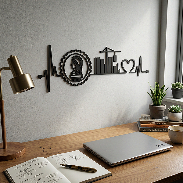 Escultura de Parede em MDF – Profissões | Batimentos Engenharia Civil