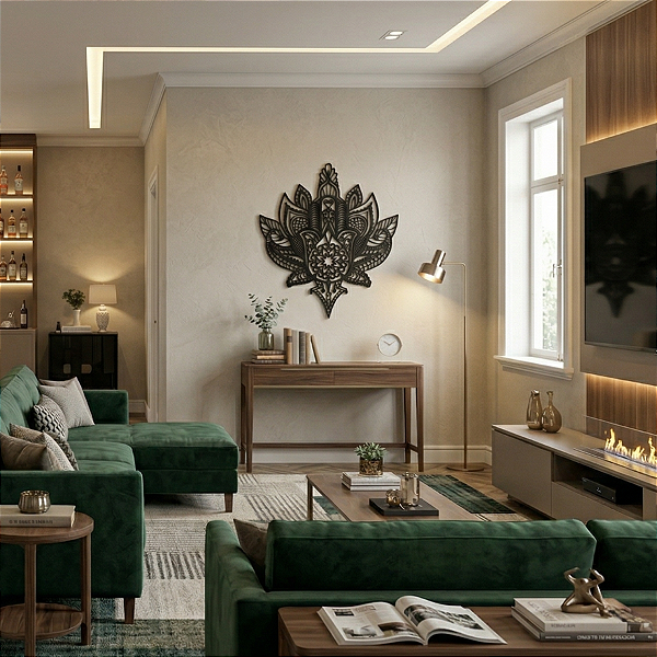 Mandala Mão de Fátima Hansa