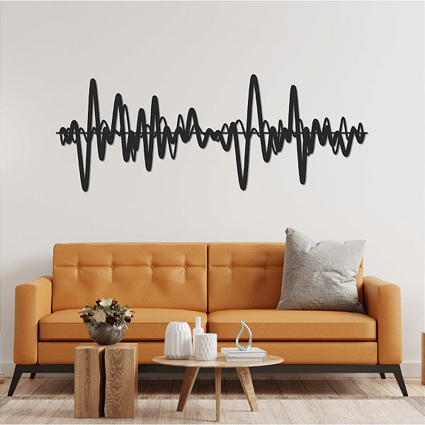 PROMOÇÃO - Escultura de Parede em MDF – Arte e Música | Beep Vibe