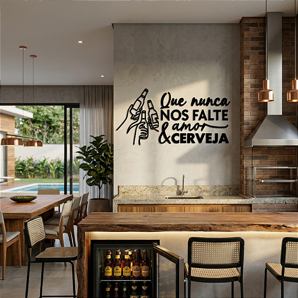 Que nunca nos falte amor e cerveja