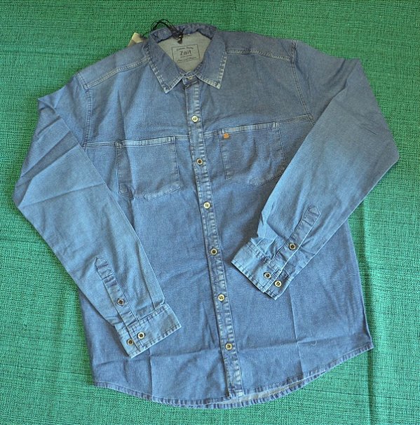 camisa jeans morena rosa
