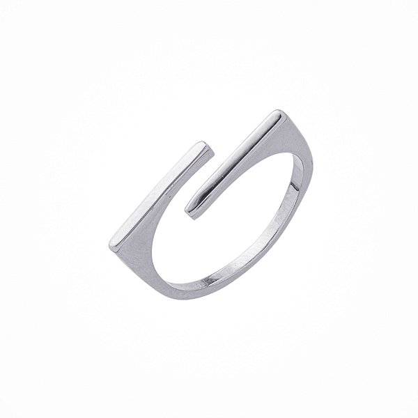 Anel Ibiza Regulável Prata - Veste do número 12 ao 23