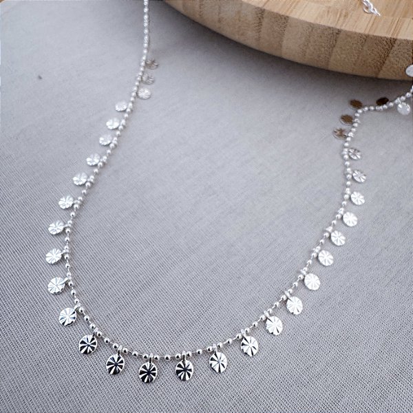 Colar Menina Encantada Prata