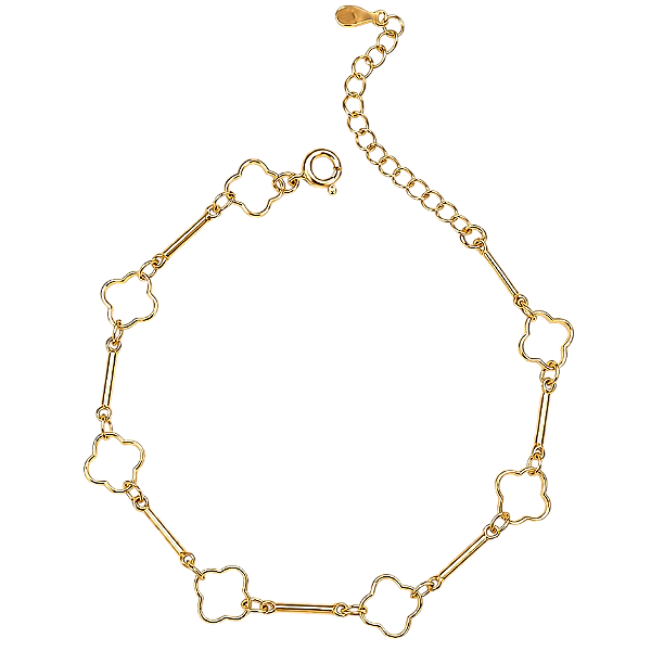 Pulseira Trevinho - Banho 12 Camadas Ouro 18k