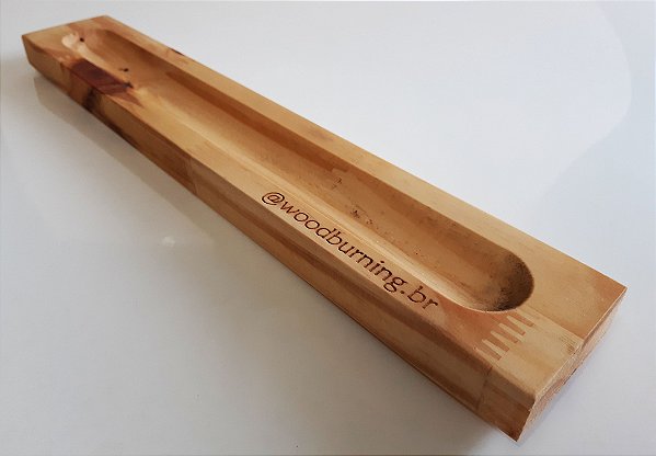 Base Incensário de Madeira