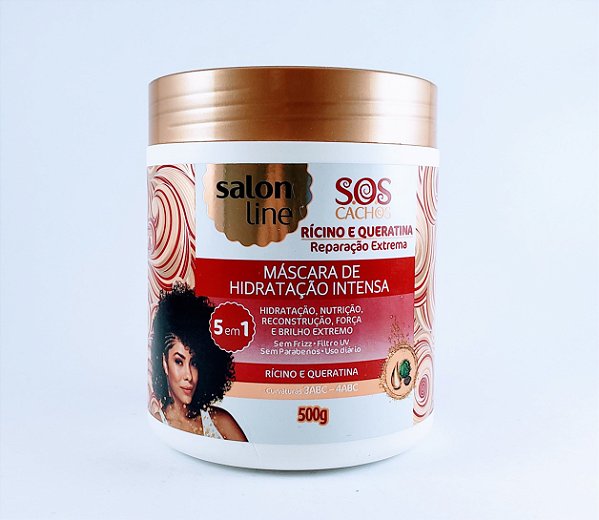 SOS MASC RICINO E QUERATINA 500GR