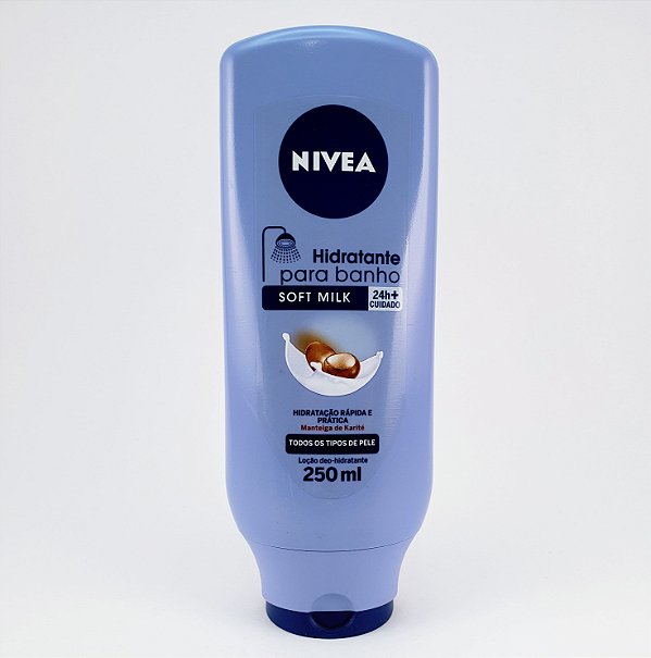 Hidr. Banho Nivea 250Ml Soft Milk