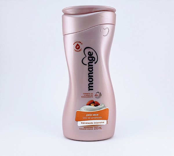 HIDR MONANGE 200ML H.INTENS/ LEITE AMEND P.SECA