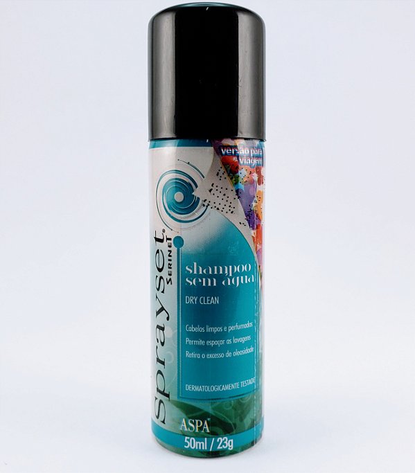 SPRAYSET DRY CLEAN SH.SEM AGUA 50ML