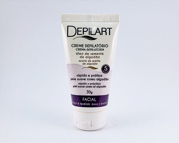 Depilart Cr Depilatorip P/ Rosto 30G Sem Algodao