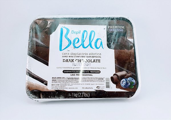 Depilbella Cera Depilatoria 1Kg Dark Chocolate
