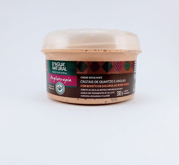DAGUA NATURAL CR ESF QUARTZO E ARG 300G