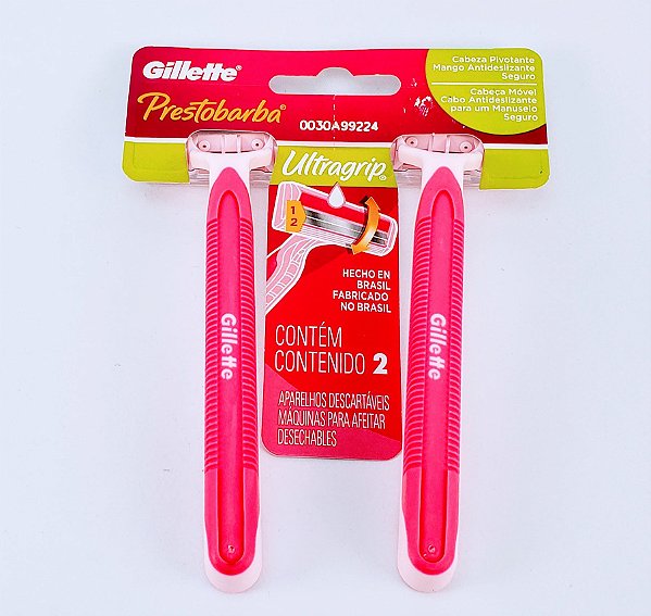 Ap. Gillette Prestobarba Cab.Movel C/2 Fem