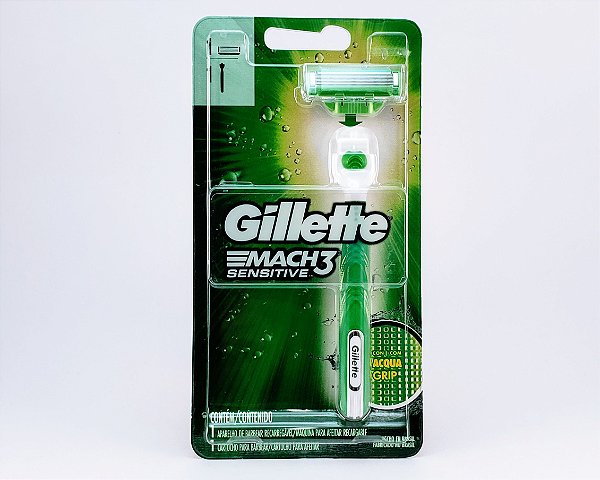 Gillette Mach 3 Acquagrip Sensit