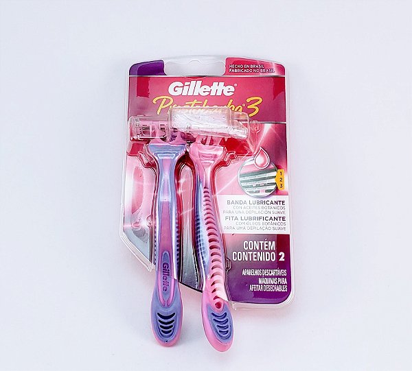 Ap. Gillette Prestobarba3 C/2 Feminino