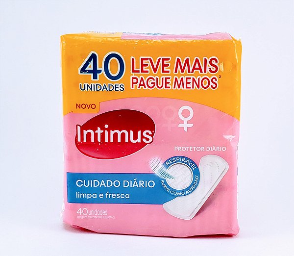 Abs Intimus Days Prot Dia L40P30 Sem Perfume
