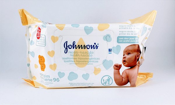Johnsons Baby Lenco 96Un Recem Nascido