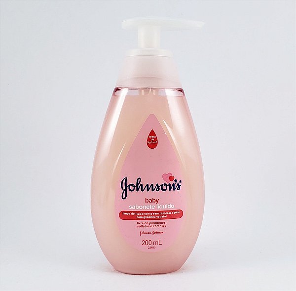 Johnsons Baby Sb Liquido 200Ml Rosa