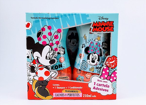 Bebe Nat Kit Sh+Cond Cachos+Perfeitos Minnie