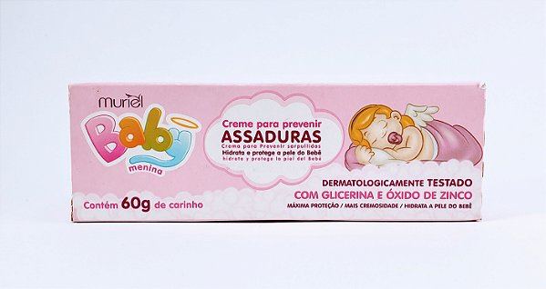 Muriel Cr Assaduras Baby Menina 60G