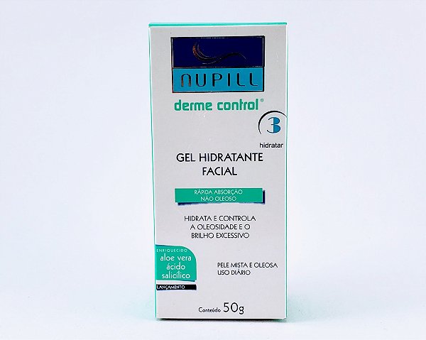 Gel Hidratante Facial 50G Anti Acne Derme Control
