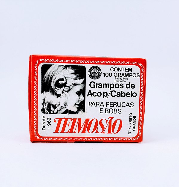 Grampo Teimosao C/ 100Un Gr. Preto