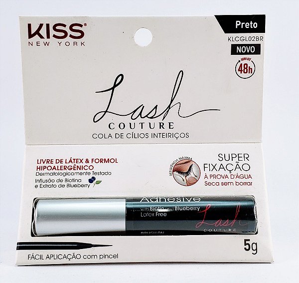 First Kiss Ny Cola Lash Couture - Preto