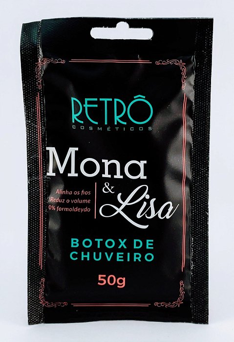Retro Botox Chuveiro Mona Lisa 50G