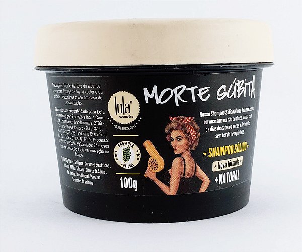 LOLA MORTE SUBITA SHAMPOO SOLIDO 100g