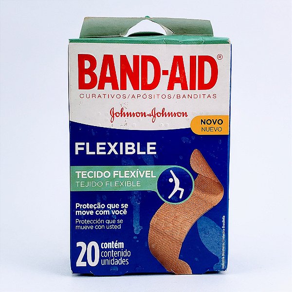 Band Aid Flexible C/ 20Un