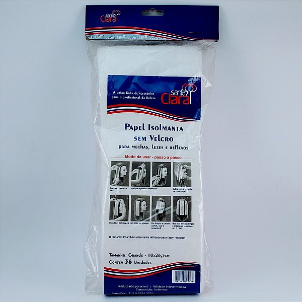 SANTA CLARA PAPEL ISOLMANTA S/ VELCRO REF450