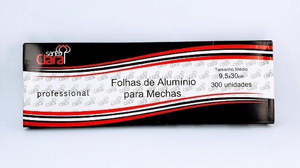 Santa Clara Folha Alum.Med Caixa C/300 Und