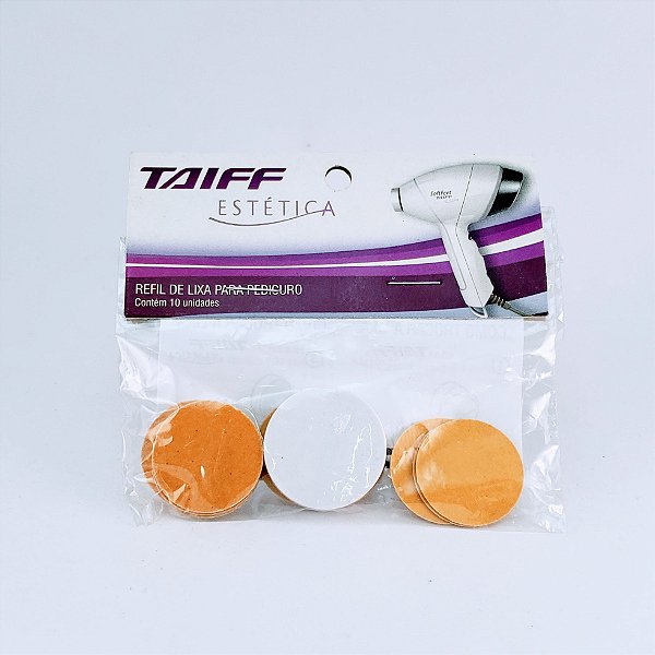 Taiff Refil Lixa Pedicuro Taiff C/10