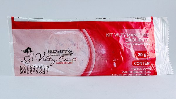 Viltycare Kit Manicure Emoliente 20G